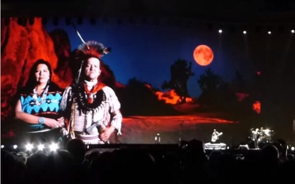 How Cool! Navajo Woman Featured in U2’s Concert Video